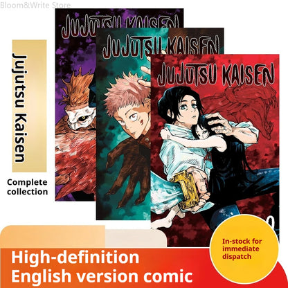 Self-made Version Jujutsu Kaisen 0-30 Volumes, Science Fiction, Suspense and Mystery Manga Gojo Satoru Yuuji 3copies