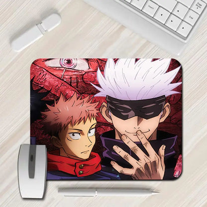 HYBXAXC 450x400mm Jujutsu Kaisen Gaming Mouse Pad XS Small Mousepad For PC Gamer Desktop Decoration Office Mouse Mat Deskmat Rug