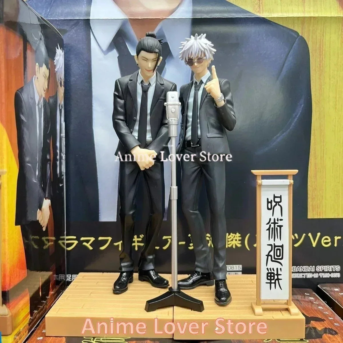 In Stock Bandai Banpresto Jujutsu Kaisen DIORAMA Satoru Gojo Geto Suguru Suit Ver. Anime Figure Toys - Jujutsu Kaisen Merch - Free Shipping Buy Now