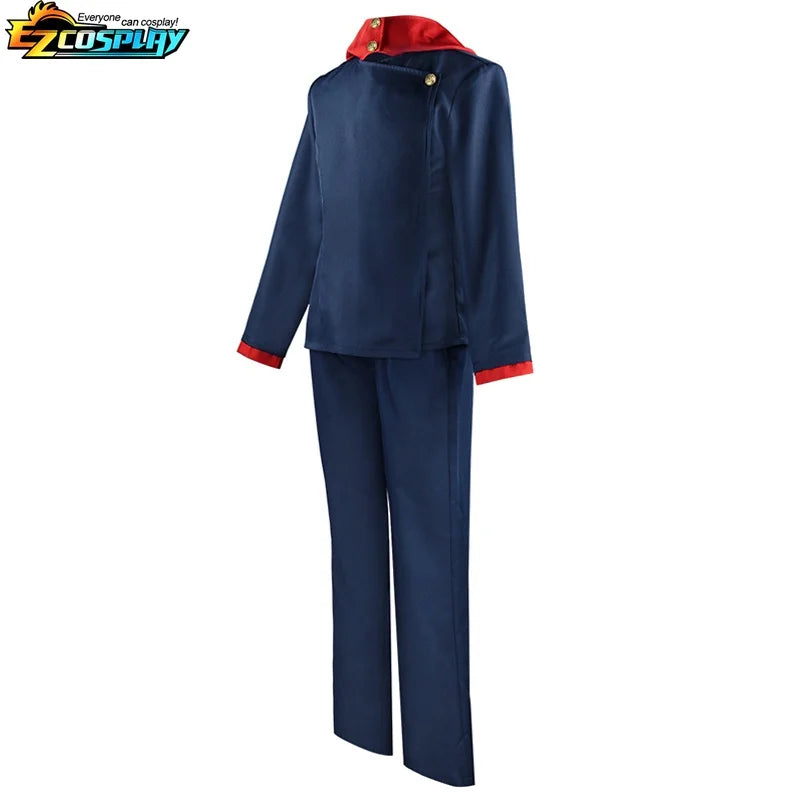Itadori Yuji Cosplay Anime Jujutsu Kaisen Itadori Yuji Cosplay Costume Wig Jacket Pants Uniform Wig Suit Halloween Costumes - Jujutsu Kaisen Merch - Free Shipping Buy Now