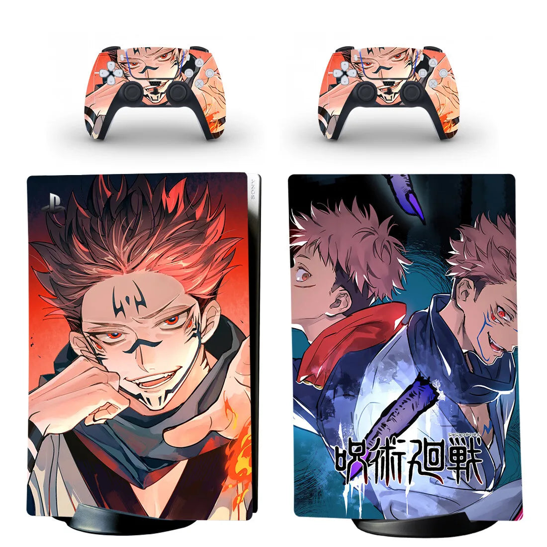 Jujutsu Kaisen Gojo PS5 Digital Skin Sticker Protector Decal Cover for Console Controller PS5 Digital Sticker Vinyl