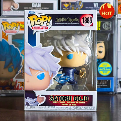 NEW FUNKO POP Jujutsu Kaisen Satoru Gojo Yuji Itadori Megumi Fushiguro Vinyl Figure Anime Collection Model Toy Fan Birthday Gift