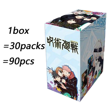 Jujutsu Kaisen Collectible Cards Booster Box, Premium Anime TCG with Yuji, Megumi & Satoru Gojo Characters