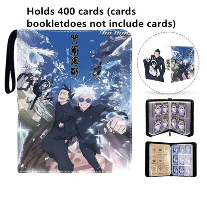 Anime Jujutsu Kaisen Collection 400pcs/900pcs Phantom Parade Card Album Book Card Zipper Game Cards Binder Holder kids Gift