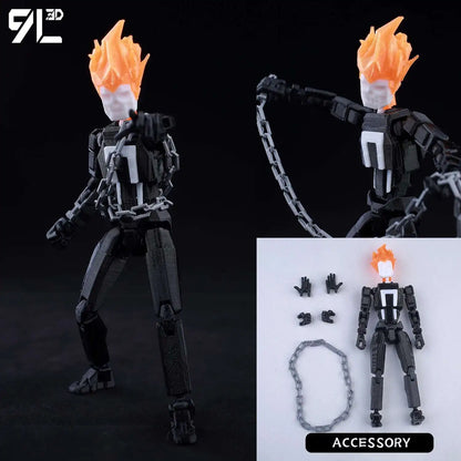 9L3D Printed Jujutsu Kaisen 3D Mini Figures, Satoru Gojo & Geto Suguru Action Model, Anime PVC Collectible Statue, Gift for Fans - Jujutsu Kaisen Merch - Free Shipping Buy Now