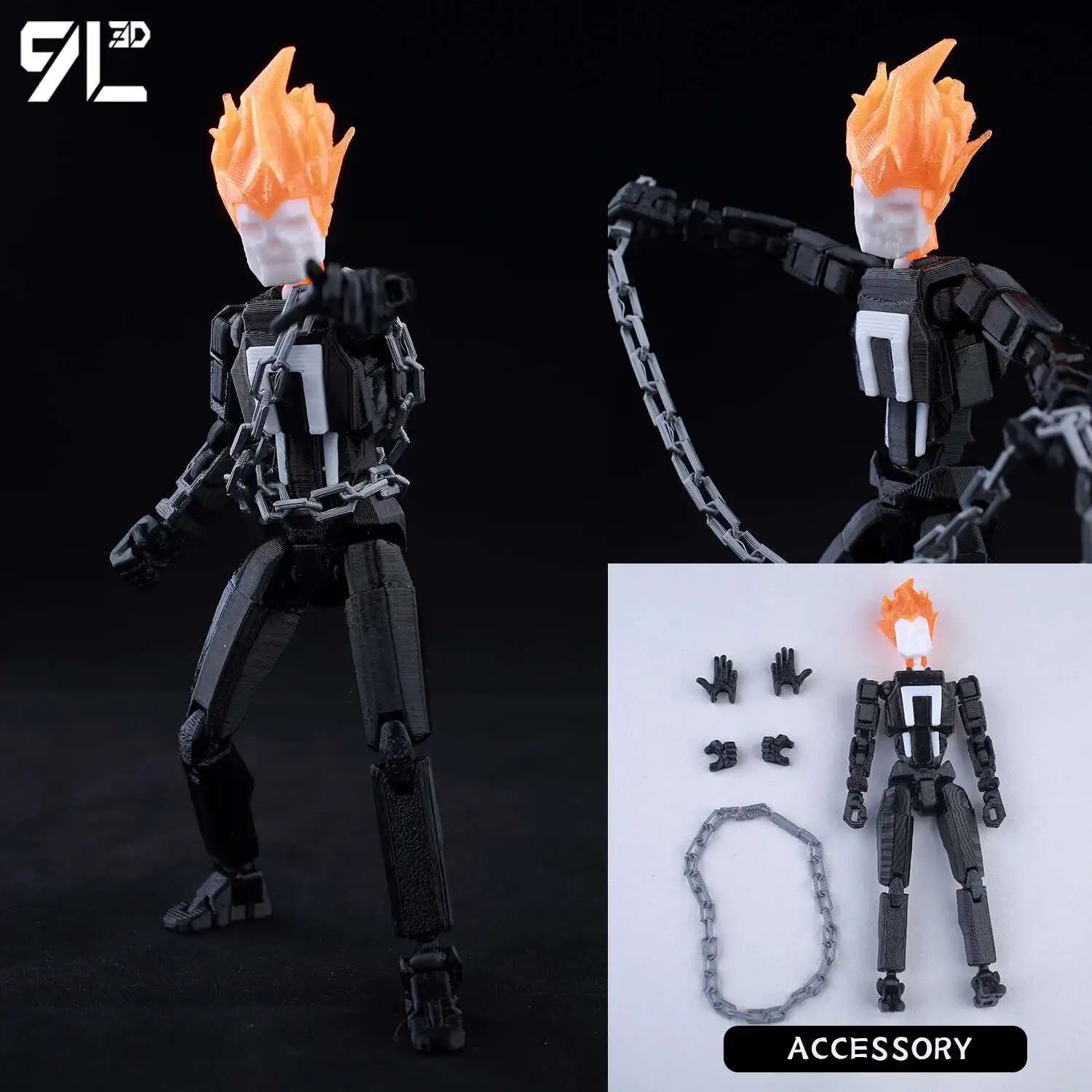 9L3D Printed Jujutsu Kaisen Ryomen Sukuna Lucky Dummy 13 Anime Multi-Jointed Shapeshift Toys Action Figures Mannequin Model - Jujutsu Kaisen Merch - Free Shipping Buy Now