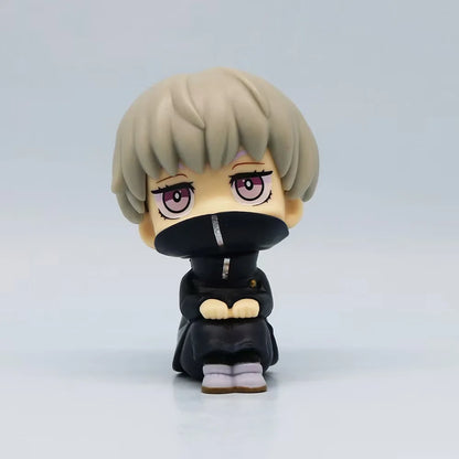 Jujutsu Kaisen Anime Figure Kawaii Geto Suguru PVC Model Fushiguro Figurine Cute Inumaki Gojo Satoru Okkotsu Yuta Brithday Gift - Jujutsu Kaisen Merch - Free Shipping Buy Now