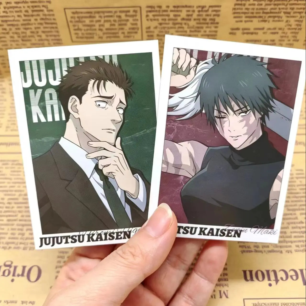 10Pcs/Set JJK Jujutsu Kaisen Lomo Cards Mini Photocard Yuji Megumi Nanami Character Postcard Bookmark  Fans Collectible Gift