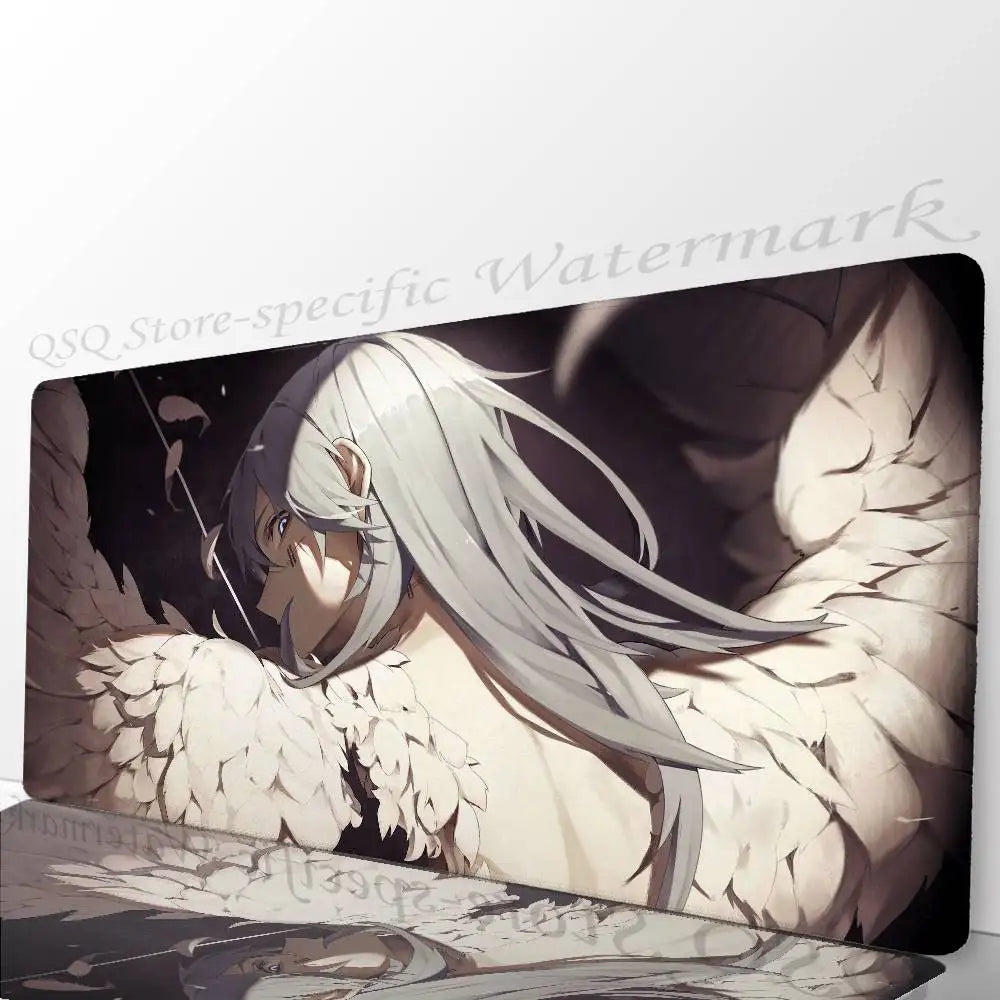 M-mahito Jujutsu Kaisen Anime Mousepad Mouse Mat Desk Mat With Pad Gaming Accessories Prime Gaming XXL Keyboard Pad Padding Ma