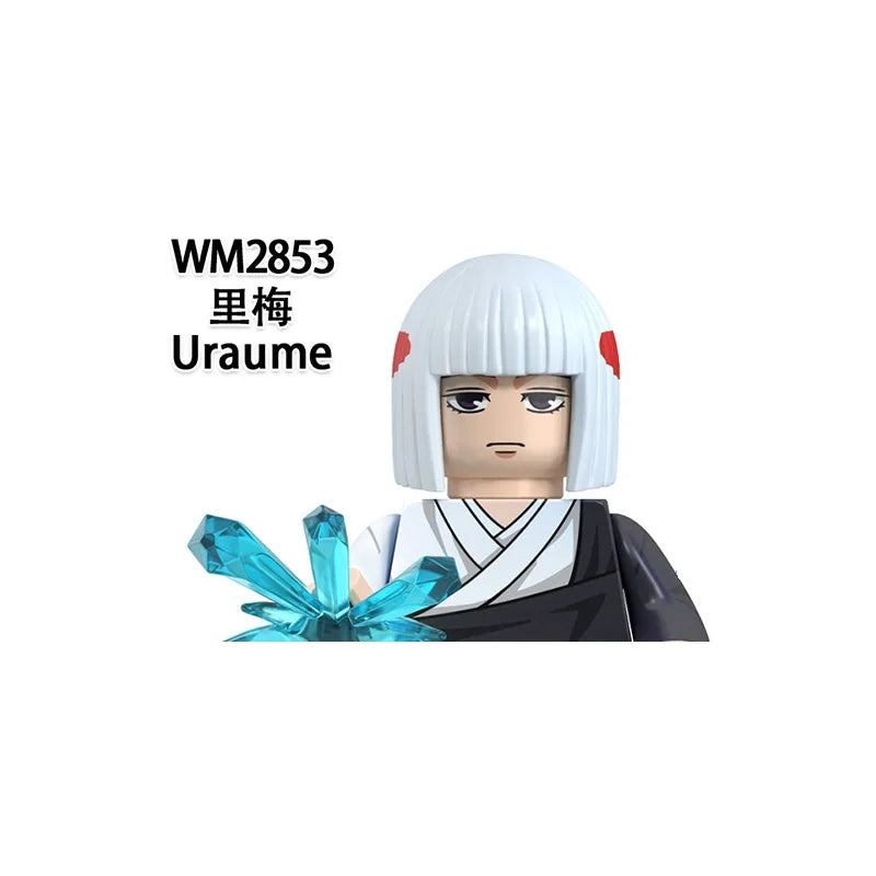 WM6200 WM6201 WM6202 Itadori Yuji Jujutsu Kaisen Set Building Blocks Mini Action Figure Toys