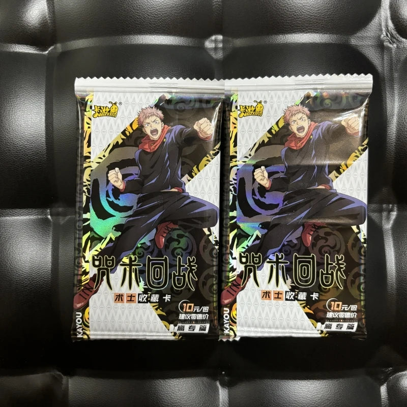 KAYOU Jujutsu Kaisen Advanced Edition Warlock Card BP Full Set MR Gojo Satoru UR Anime Children's Toy Collection Card Gift