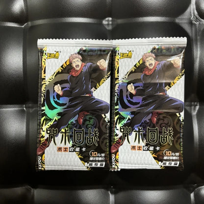 KAYOU Jujutsu Kaisen Advanced Edition Warlock Card BP Full Set MR Gojo Satoru UR Anime Children's Toy Collection Card Gift
