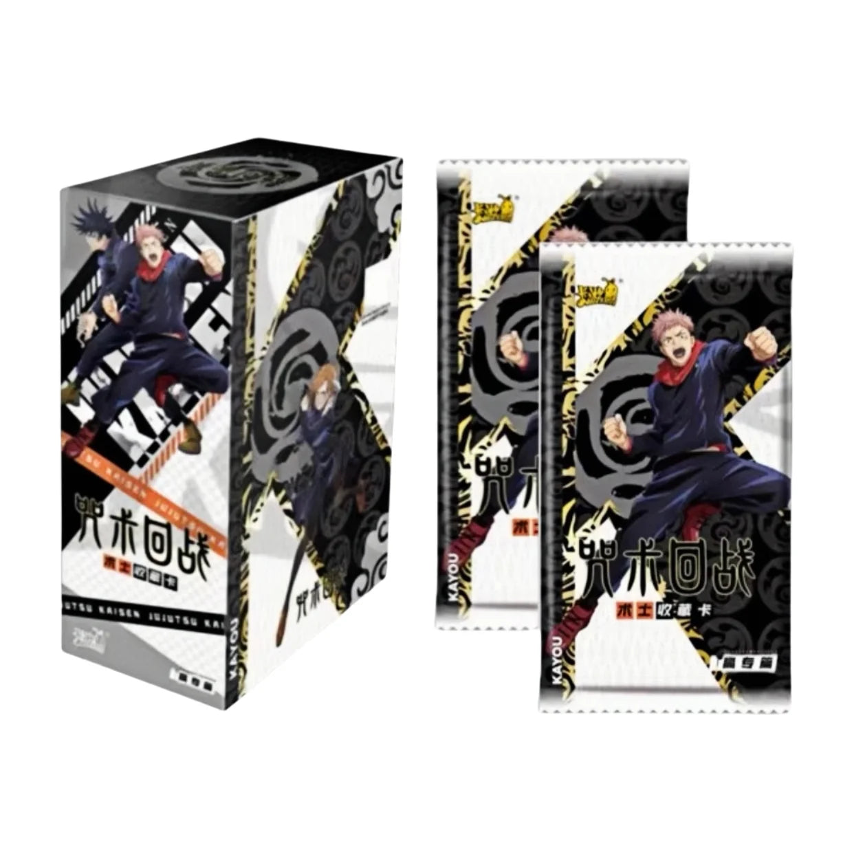 Original KAYOU Jujutsu Kaisen Card Higher Vocational Warlock Animation Theme Series Game Collection Card Toy Children Gifts