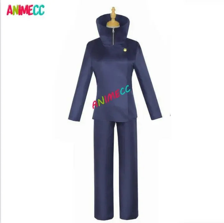 ANIMECC in Stock S-2xL Toge Inumaki Cosplay Costume Wig Tattoo Sticker Shoes Halloween Christmas Party School Uniform Outfit Men - Jujutsu Kaisen Merch - Free Shipping Buy Now