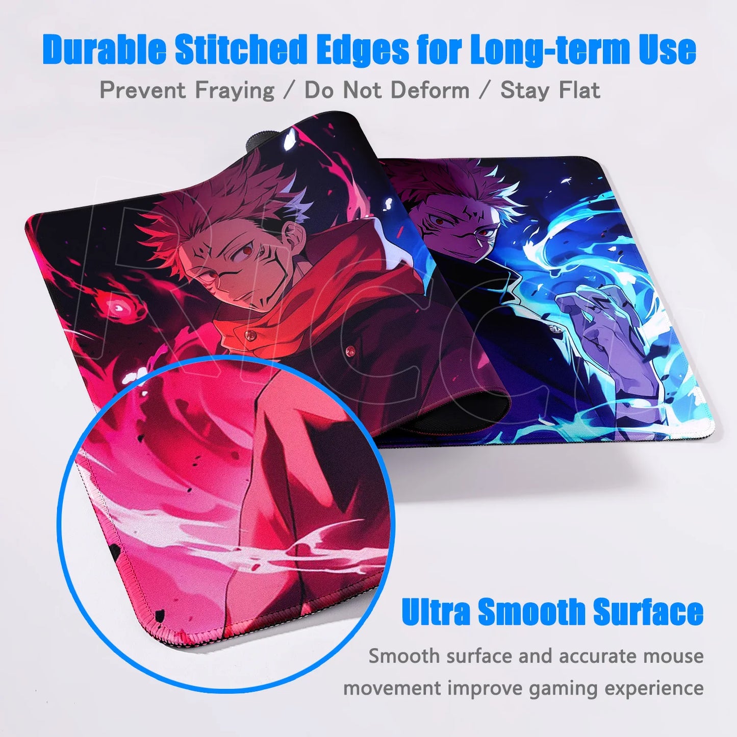 Anime Jujutsu Kaisen Mouse Pad Cool Gojo Satoru Large Gaming Mousepad Gamer Laptop Keyboard Mice Mat Computer 900×400mm Desk Mat