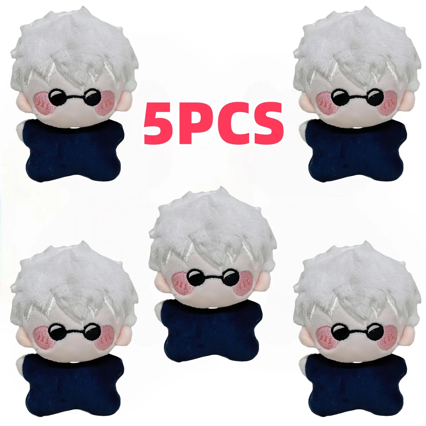 2025New Jujutsu Kaisen Keychain Plush Toys Anime Geto Suguru Satoru Gojos Doll Peluche Brinquedo Stuff Toys Fans Birthday Gifts - Jujutsu Kaisen Merch - Free Shipping Buy Now