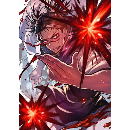 Japan Choso Jujutsu Kaisen Anime Poster Sticky Wall Art Printing Waterproof Home Living Bed Room Bar Aesthetic Decor