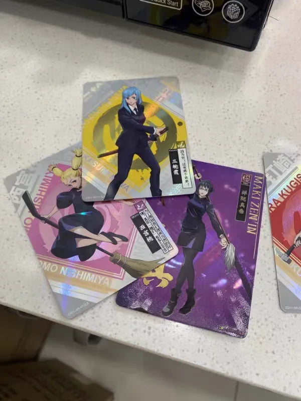Kayou Card Original Box Genuine Jujutsu Kaisen Anime Characters Fashionable Collection Toy Itadori Yuji Satoru Gojo Toy Gift