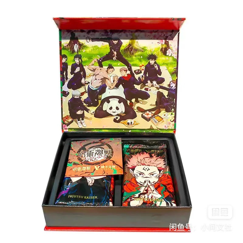Jujutsu Kaisen Cards First Edition Domain Expansion Trading Cards Blind Box Collectible Limited Quantity Anime Cards