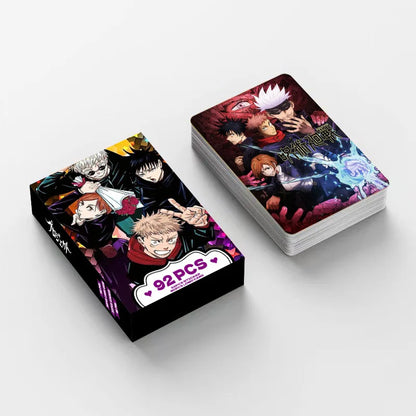 NEW 92 PCS Anime Jujutsu Kaisen Lomo Card Double-sided Hd Color Printing Picture Collection Card Gifts Toy