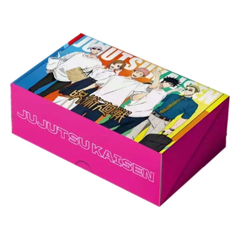 Cartes Jujutsu Kaisen Chapitre avancé Cartes en métal rare Cartes Quicksand de qualité Cartes de collection Gojo Satoru Fushiguro Megumi 