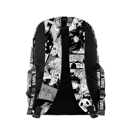 Sac à dos d'école Anime Satoru Gojo pour ordinateur portable, sac à dos pour garçons, filles, adolescents, sac d'école, sac de voyage, sac à bandoulière