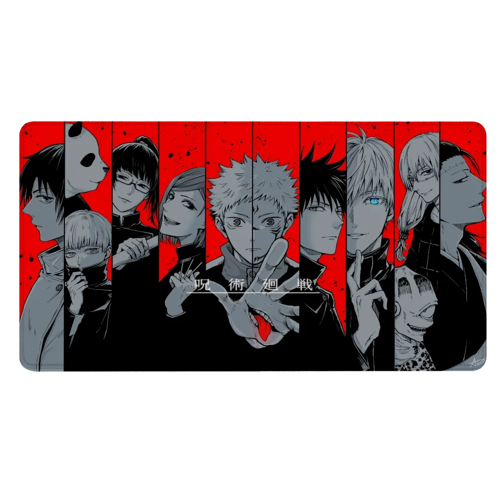 Jujutsus Kaisens Hot Pad Mouse Gaming Keyboard Computer Mat Deskmat Mousepad Gamer Mausepad Pc Accessorie Table Pad Mats Cabinet