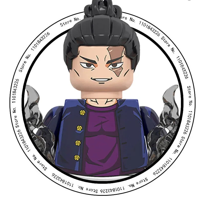 Jujutsu Kaisen Bleach Building Blocks Itadori Yuji Gojo Satoru Ryomen Sukuna Mini Action Figure Accessories Christmas Gifts