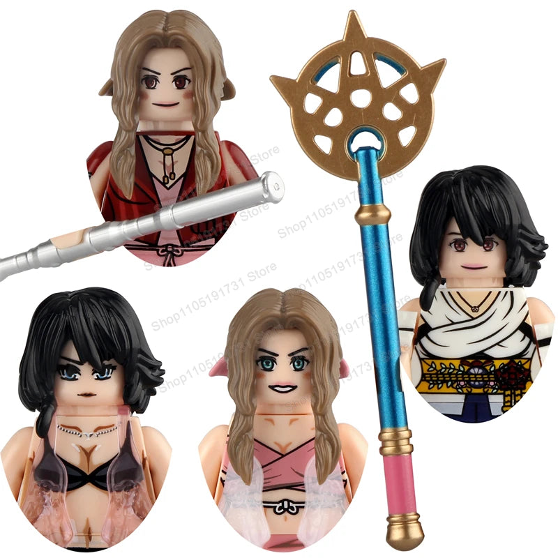 DT8907 8903 Assemble Building Blocks FF Cartoon Comic Accessory DIY Classic Action Figures Characters Children's Toys Gifts