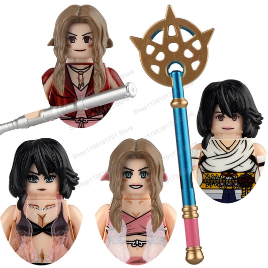 DT8907 8903 Assemble Building Blocks FF Cartoon Comic Accessory DIY Classic Action Figures Characters Children's Toys Gifts