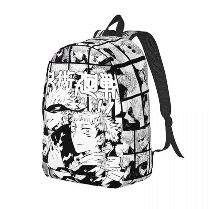 Sac à dos Jujutsu Kaisen Sukuna pour hommes et femmes, mode étudiant, randonnée, voyage, sac à dos, anime, manga, ordinateur portable, sacs en toile, sport