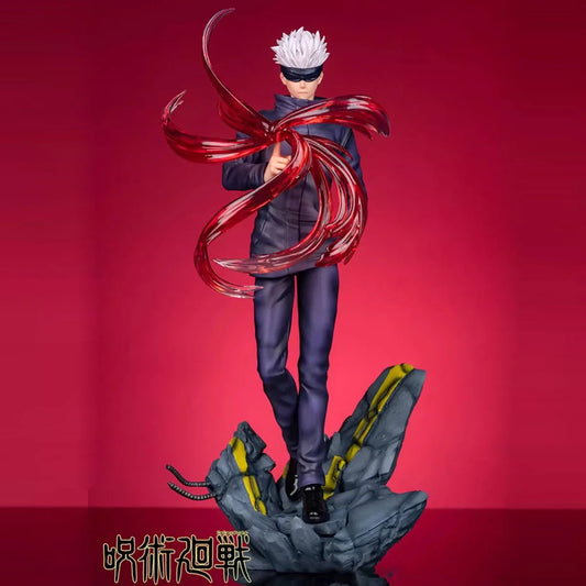 28cm Anime Cartoon Jujutsu Kaisen Gojo Satoru Kids Toys Pvc Model Statue Collection Brinquedos Action Figure Birthday Toys Gift - Jujutsu Kaisen Merch - Free Shipping Buy Now
