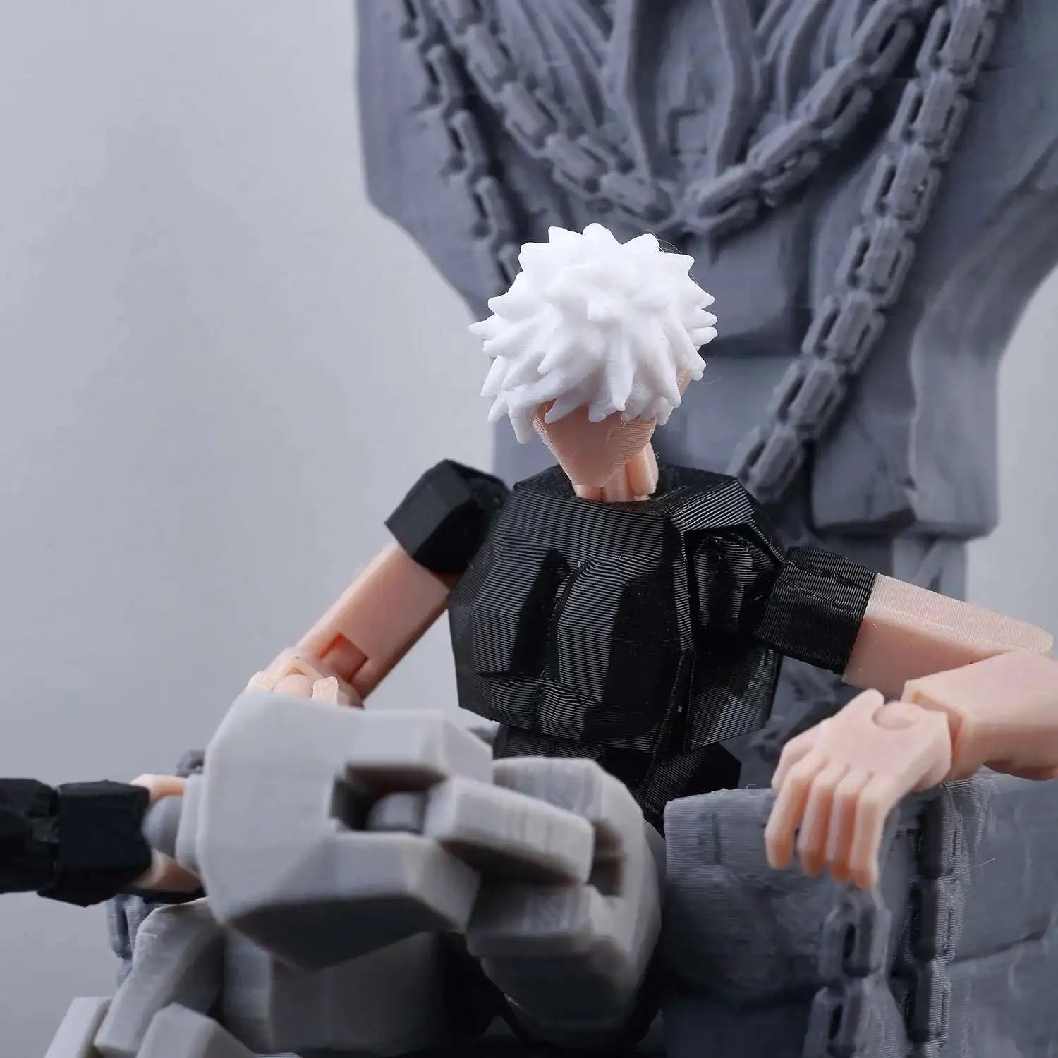 3d Printed Dummy13 Lucky 13 Anime Action Figures Jujutsu Kaisen Satoru Gojo Fushiguro Toji Cartoon Model Collectible Toys Gifts - Jujutsu Kaisen Merch - Free Shipping Buy Now