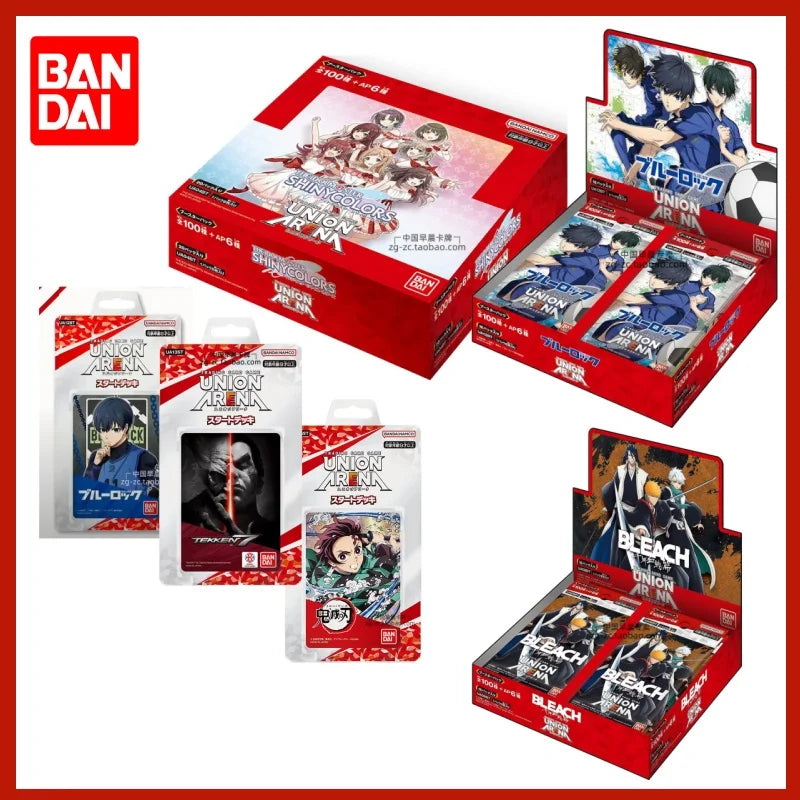 Genuine Jujutsu Kaisen Anime Bandai Ua Union Arena Top Battle Trading Union Arena Card Game Collection Card Toys Gifts