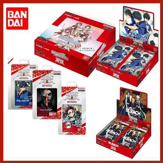 Genuine Jujutsu Kaisen Anime Bandai Ua Union Arena Top Battle Trading Union Arena Card Game Collection Card Toys Gifts