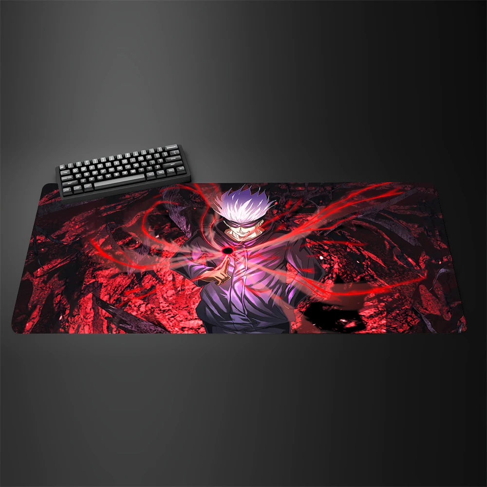 Hot Large Anime Jujutsu Kaisen 40x90CM Mouse Pad Ryomen Sukuna MousePad Satoru Gojo Computer Gaming laptop Accessories Desk Mat