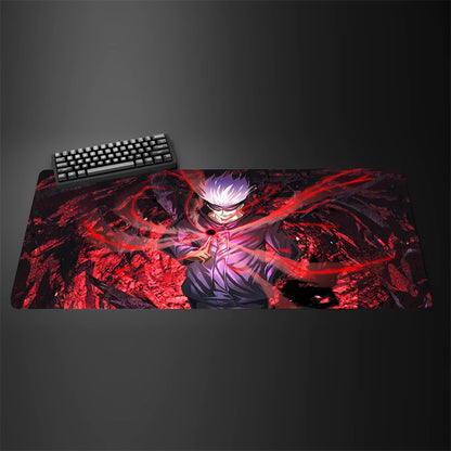 Hot Large Anime Jujutsu Kaisen 40x90CM Mouse Pad Ryomen Sukuna MousePad Satoru Gojo Computer Gaming laptop Accessories Desk Mat