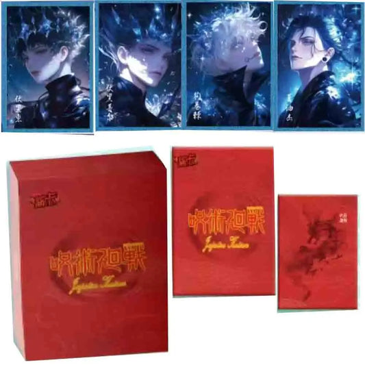Vente en gros 2025 Nouveau Jujutsu Kaisen Carte en papier coloré Carte de collection de passe-temps Carte de jeu Doujin rare Booster Box Jouets pour enfants Cadeaux