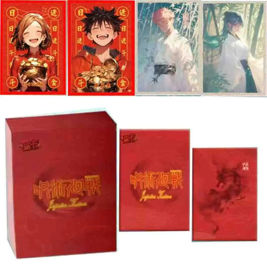 Vente en gros 2025 Nouveau Jujutsu Kaisen Carte en papier coloré Carte de collection de passe-temps Carte de jeu Doujin rare Booster Box Jouets pour enfants Cadeaux