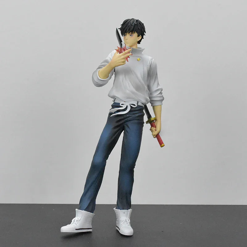 Anime Megumi Jujutsu Kaisen Nanami Figures GK Satoru Gojo Geto Suguru Sitting Look Up Toji Figure PVC Model Collection Toy Gifts - Jujutsu Kaisen Merch - Free Shipping Buy Now