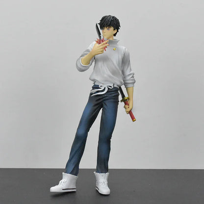 Anime Megumi Jujutsu Kaisen Nanami Figures GK Satoru Gojo Geto Suguru Sitting Look Up Toji Figure PVC Model Collection Toy Gifts - Jujutsu Kaisen Merch - Free Shipping Buy Now
