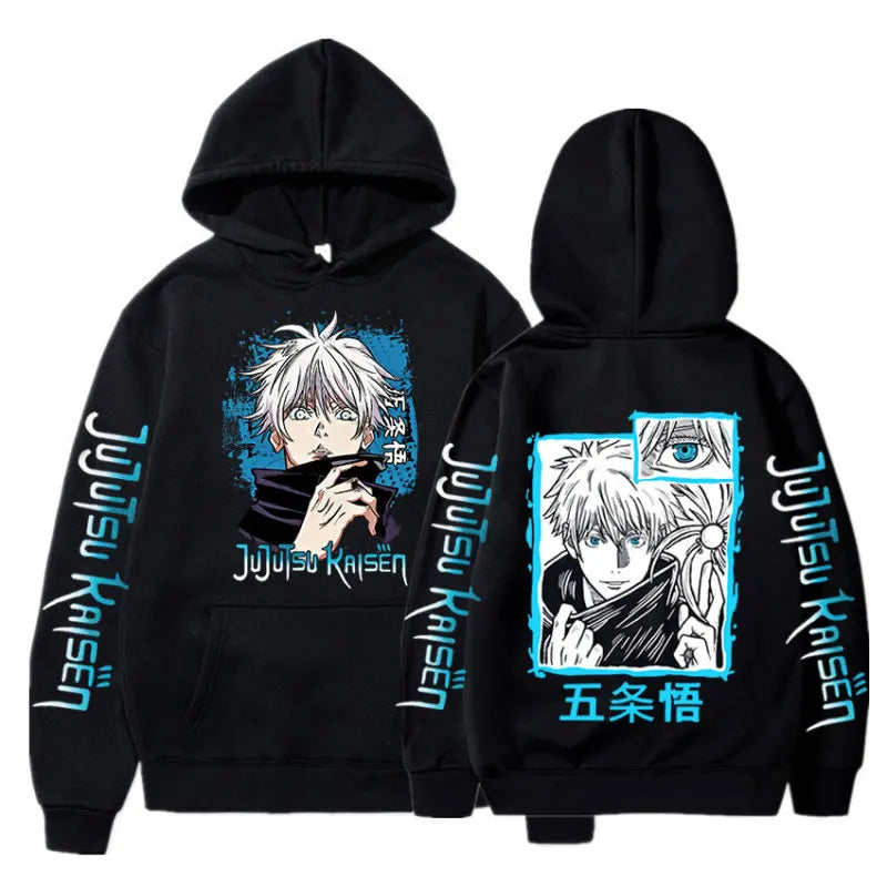 Jujutsu Kaisen print men's casual fashion street hoodie Autumn and winter comfortable and soft hot blood adventure anime - Jujutsu Kaisen Merch - Free Shipping Buy Now