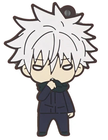 Jujutsu Kaisen Gojo Satoru Geto Suguru Yuji Nanami Kento Fushiguro Toji Choso porte-clés en caoutchouc ornement jouets Collection cadeau