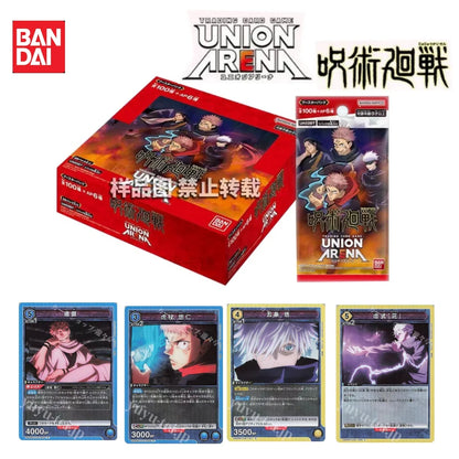 Bandai Union Arena Trading Game Card Booster Pack Jujutsu Kaisen UA02BT Gojo Satoru Anime Peripheral Collection Kids Toys Gifts
