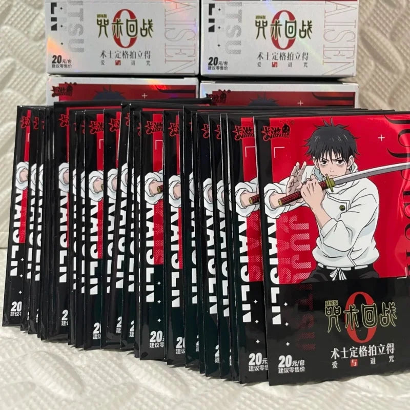 Kayou Genuine Jujutsu Kaisen Serisewarlock Instant Photo Love  And Curse Cards Anime Peripheral Collection Cards Toy Gifts