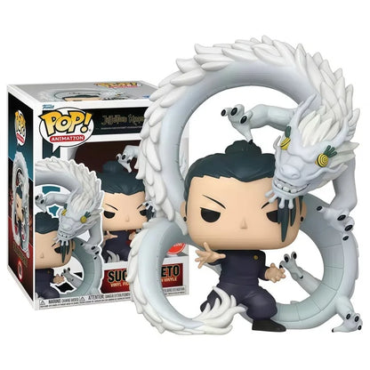 Funko Pop Animation Jujutsu Kaisen Suguru Geto with Curse Dragon Vinyl Figure Collectible Desktop Ornament Gift for Anime Fans