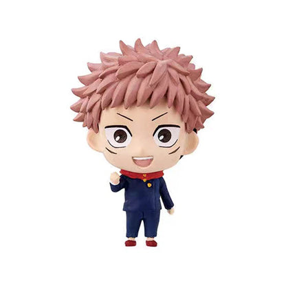 Anime JJK Itadori Yuji Figure Gojo Satoru Fushiguro Megumi Ryomen Sukuna Kugisaki Nobara Action Figure Desktop ornament gift toy - Jujutsu Kaisen Merch - Free Shipping Buy Now