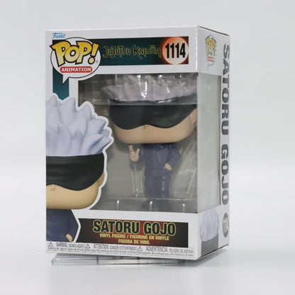 Funko Pop Original Jujutsu Kaisen Gojo Satoru Action Figure Toy Anime Figureine Statue Doll Vinyl Figure Toy Model Gift for Kids
