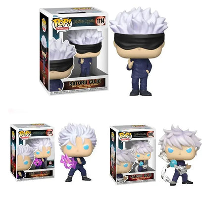 Funko Pop Jujutsu Kaisen SATORU GOJO 1114#1137#1885# Vinyl Figure Collection Dolls Christmas Gifts Collection Gift Toys