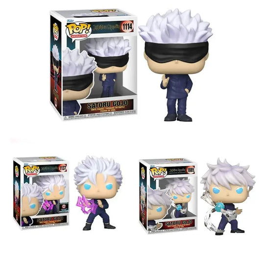 Funko Pop Jujutsu Kaisen SATORU GOJO 1114#1137#1885# Vinyl Figure Collection Dolls Christmas Gifts Collection Gift Toys